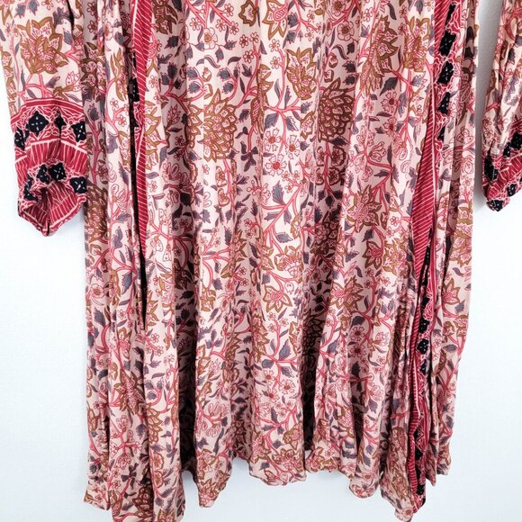 Natalie Martin Fiore Short Dress in Pink Dahlia XS - Picture 4 of 8